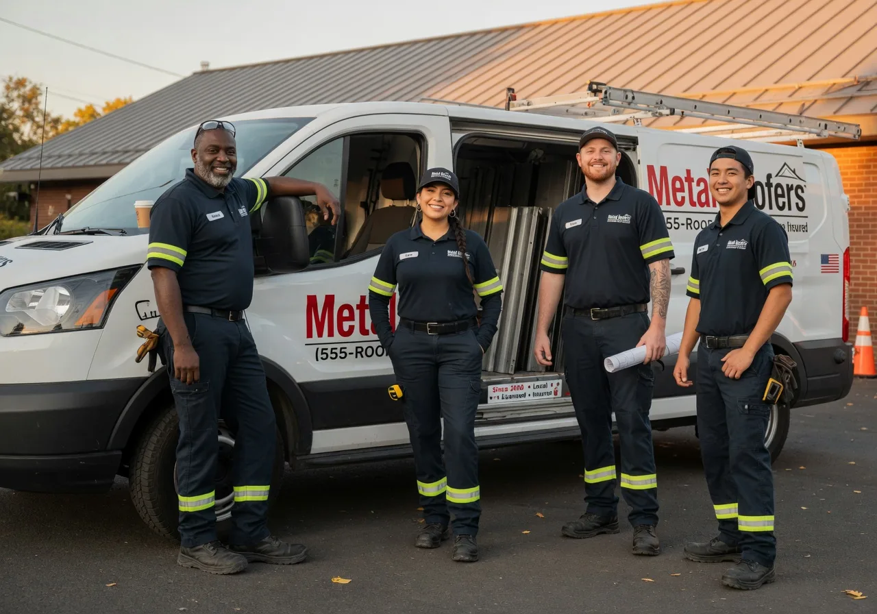 Metal Roofing Installation company in Wickett, TX